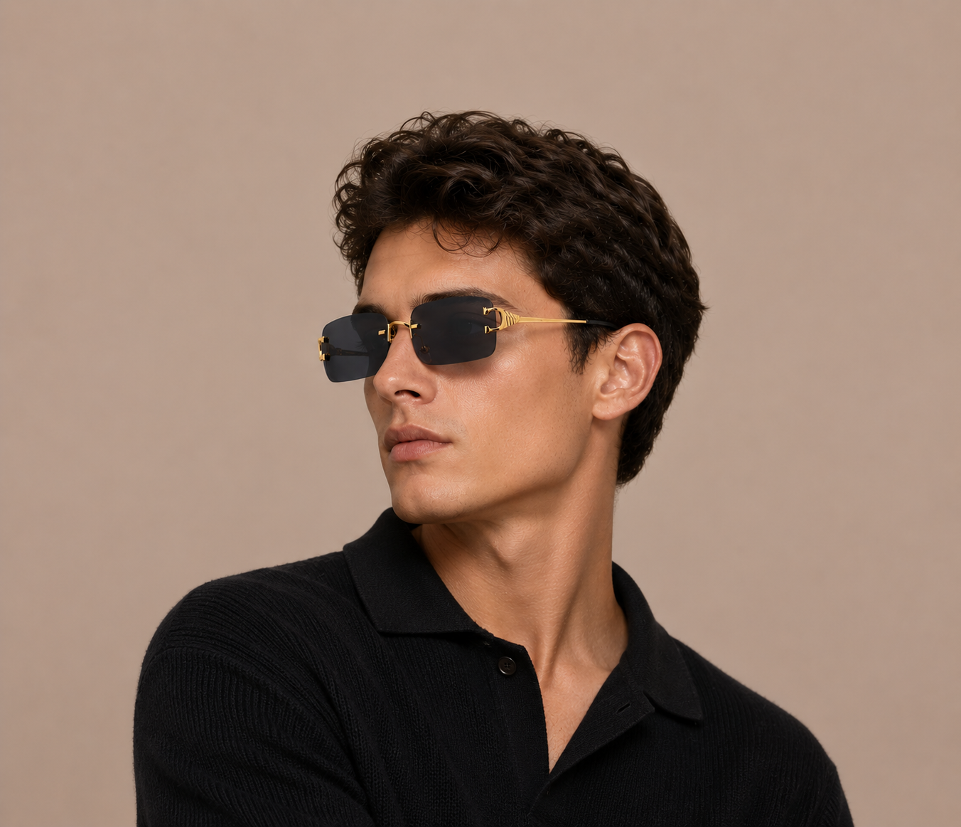 Gold Edge Sunglasses